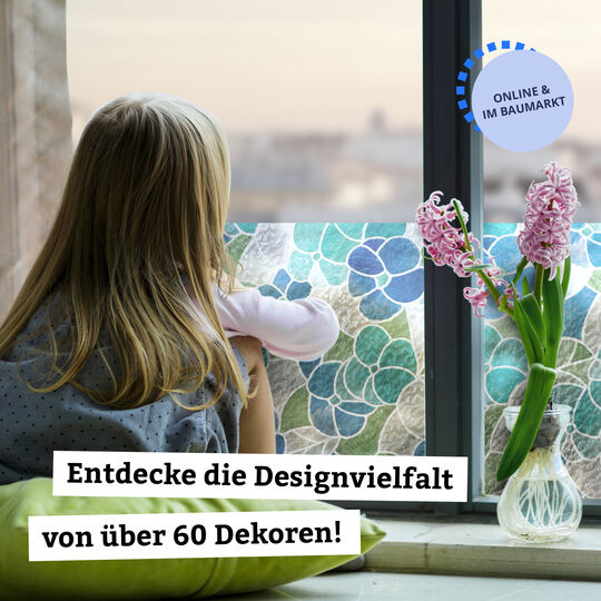 Fensterfolie Lisboa blau image number null